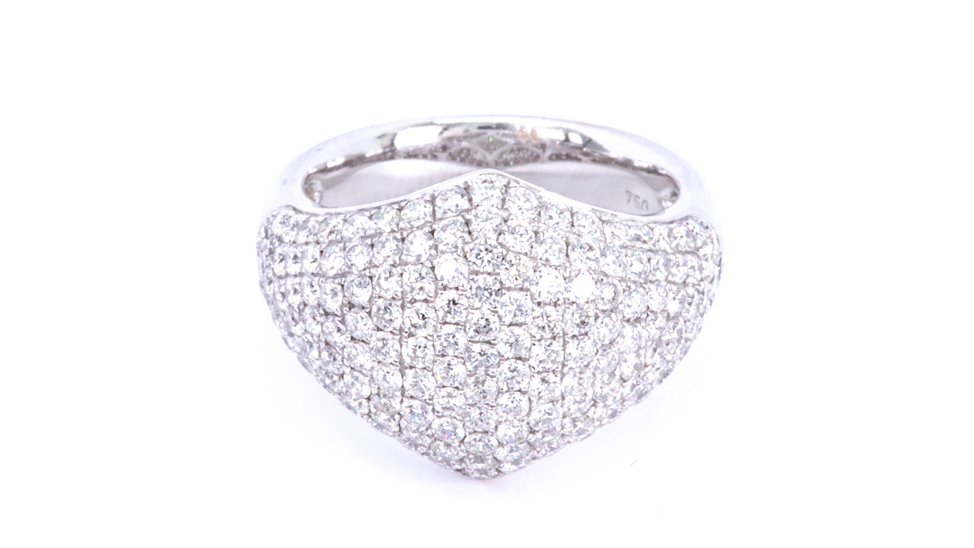 18k Gold Diamond Ring – Yara Jewelry