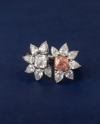 Pink Diamond Ring