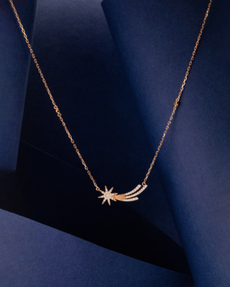 shooting star necklace